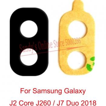 Accessoire de caméra arrière en verre pour modèles J2 Core et J7 Duo