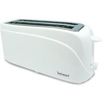 Techwood TGP‑502 Grille‑Pain à Deux Fentes Blanches