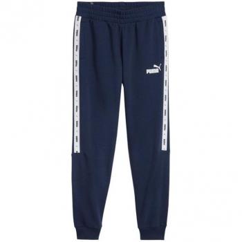 Puma Club Navy Sweats with Tape-Cl Design (Men & Women)