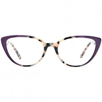 Etnia Barcelona Bari HVPU Women's Spectacles Purple Size 53