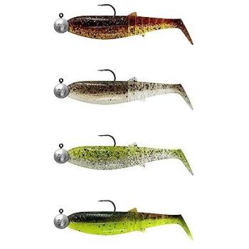 Ensemble de Leurres Cannibal Shad 10cm (4 unités)