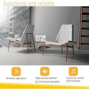 Mydome Wireless Door Bell Chime Kit