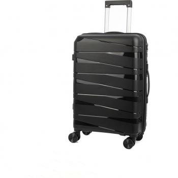 Dám Maleta Trolley de PP con Cerradura TSA y Ruedas Dobles
