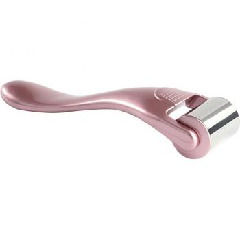 GlowFreeze Rose Gold Facial Ice Roller for Women
