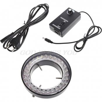 60 LED Ring Light for Stereo Zoom Microscope EU Plug