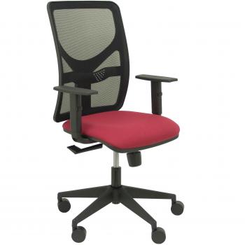 Silla de Oficina Ergonómica Piqueras Y Crespo con Brazos Regulables y Refuerzo Lumbar