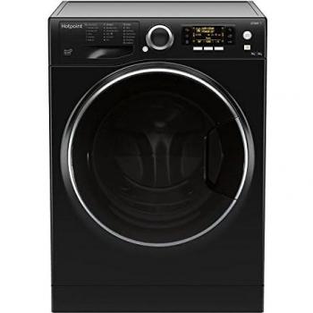Hotpoint RD966JKD Washing Machine and Dryer Combo, 1600rpm, Black