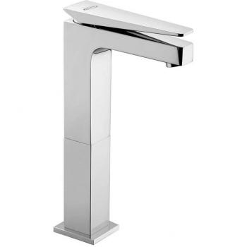 Rubinetto lavabo alto Jacuzzi con rubinetteria Beam e sistema piletta click clack