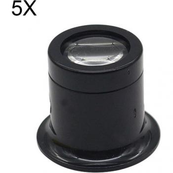Kit de lupa para reparación de relojes 10X/5X