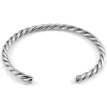 Anchor & Crew Gammell Wayfarer Silver Rope Bangle