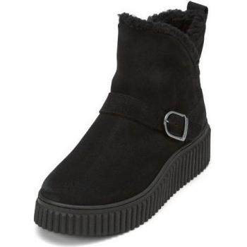 MARC O'POLO Wildleder Boots mit Teddyfutter, Größe 40