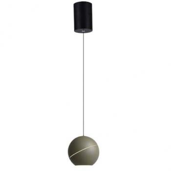 8.5W Pendelleuchte in Champagner Metall d: 18cm 3000K