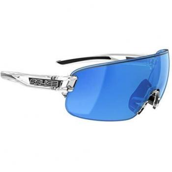 Salice 021 RW CRISTALLO/RW BLU Anteojos de Sol para Hombre Cristal