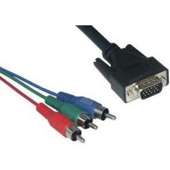 Cables VGA (D-Sub) negros