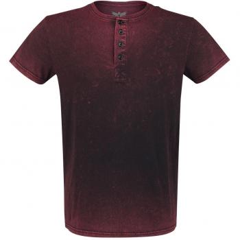 EMP Black Premium Männer‑T-Shirt “Back For More”, Bordeaux, L