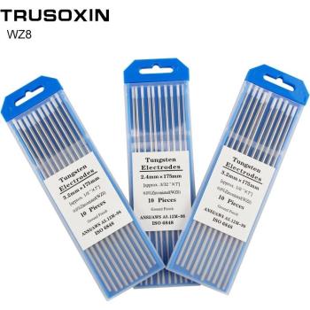 Électrodes tungstène 175 mm 10 pièces