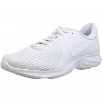 Nike Damen Revolution 4 EU Sportschuhe – Weiß/Pure Platinum 001, EU 38