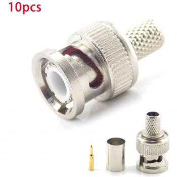 Acoplador BNC Macho a Coaxial RG59