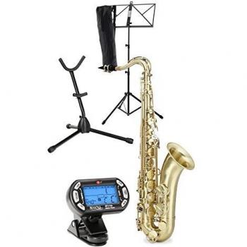 Classic Cantabile TS-450 Bb Brushed Tenorsaxophon Set
