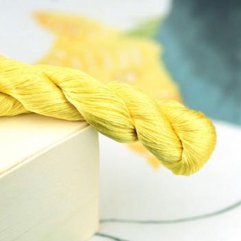 Yellow Series Silk Embroidery Thread