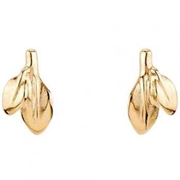 Pendientes dorados Uno de 50 PEN0642ORO0000U