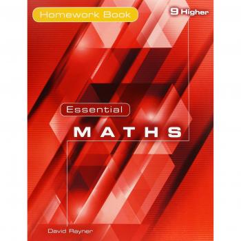 Essential Maths 9 Higher Homework Book by Rayner, David Book The Cheap Fast Free