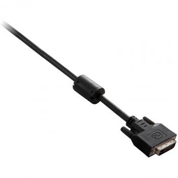 V7 Dual Link DVI-D 3 Meter Cable (24+1 Pin, Male to Male, Black)