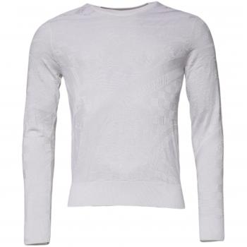DG White Silk Crew Neck Pullover – Size M
