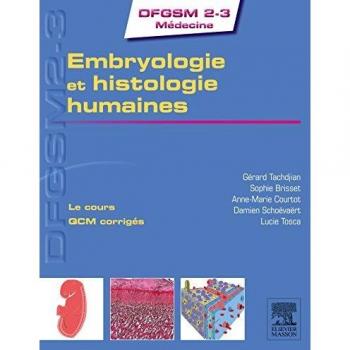 Embryologie et histologie humaines