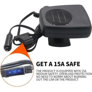 12V Car Defogger with Fuse Protection