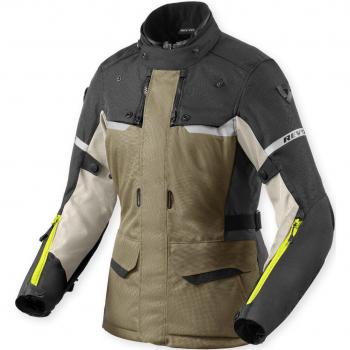 Revit Outback 4 H₂O Veste Moto Femme Vert Anthracite Taille 34