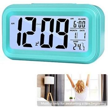 Sveglia Digitale con Funzione Snooze e Sensore di Luce