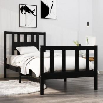 Giroletto Massello Nero 75x190 cm – LUSSO CASADINO (Small Single)