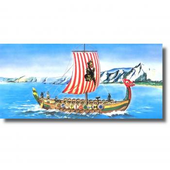 1/60 Scale Viking Dragon Ship Model