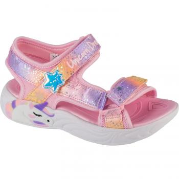 Sandalias Skechers para niña Unicorn Dreams con efecto luminoso