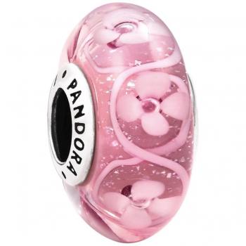 Charm Pandora de Murano Rosa y Rojo