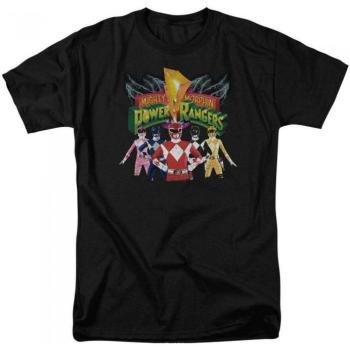Mighty Morphin Power Rangers Men’s Unite Black Top