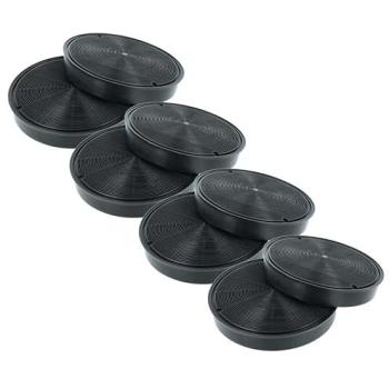Filtres VHbw 8 pièces charbon actif – Échange pour FABER F196 / AS-AZKF080