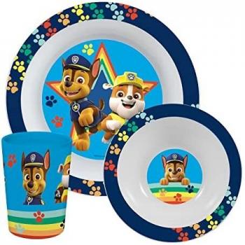 Paw Patrol Frühstücksset für Kinder, 3tlg