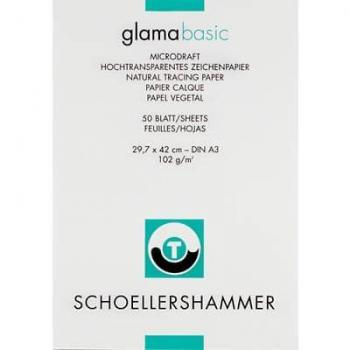 SCHOELLERSHAMMER A3 102 g/m² Transparentpapier 50 Blatt