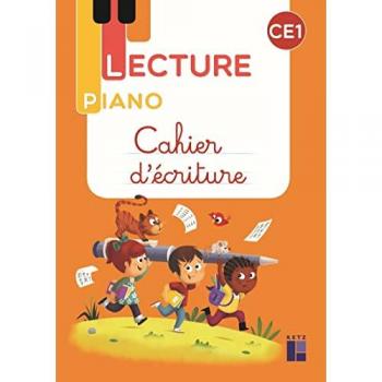 Cahier d'écriture Lecture Piano CE1