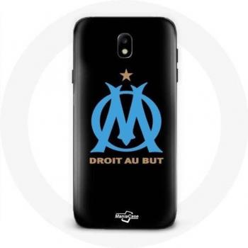 Étui Samsung Galaxy S4 Olympique de Marseille Fond Noir
