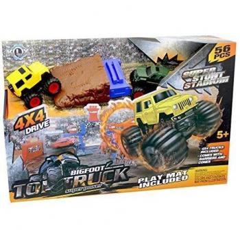 Kidz Corner Mini-Fahrzeug-Set (Rottöne)