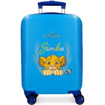 Disney's Simba Camouflaged Maleta de Cabina ABS Rígida 28L Azul