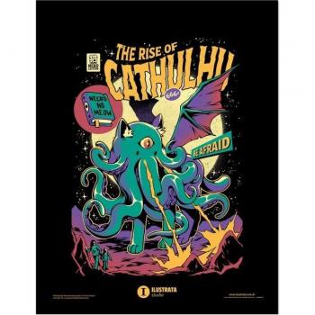 Illustration Rise Of The Cathulhu Bilddruck