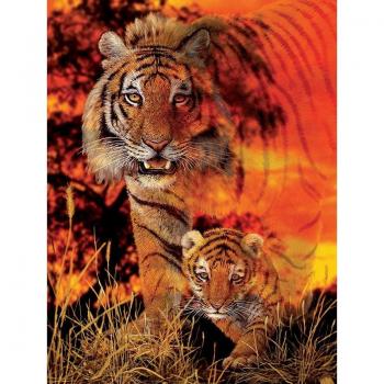 Tiny Tiger 5‑Dimensional Diamond Painting
