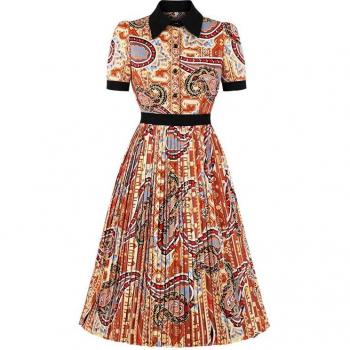 Vêtement d’hiver Tonval, robe plissée pour femmes