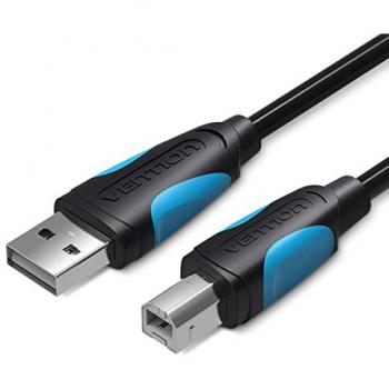USB‑A to USB‑B 5 m VENTION Cable – VAS‑A16‑B500