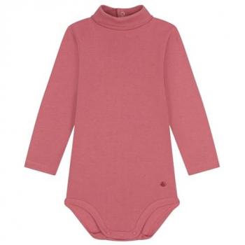 Body bébé manches longues col roulé