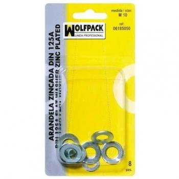 Conjunto de 10 Arandelas Din125A M08